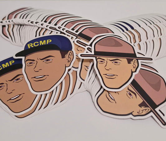 RCMP Guy Sticker