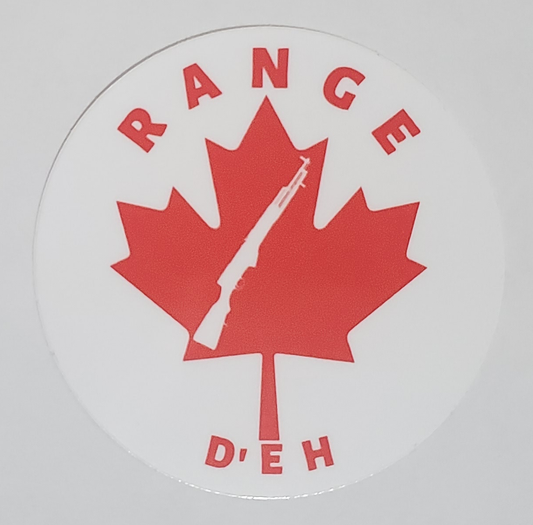Range D'EH SKS Round Sticker